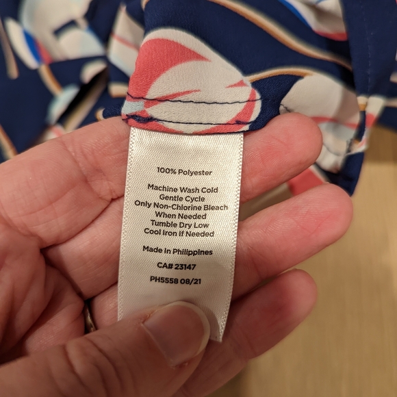 Floral Long Sleeve Blouse - Picture 5 of 6